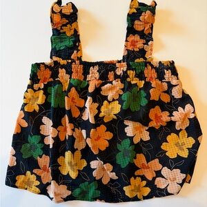 Floral Sleeveless Top